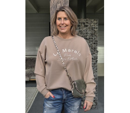 LE MARAIS taupe/zand